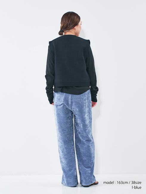 【 予約:11月中旬 】MOLE TWILL TUCK WIDE PT /Y254-31136